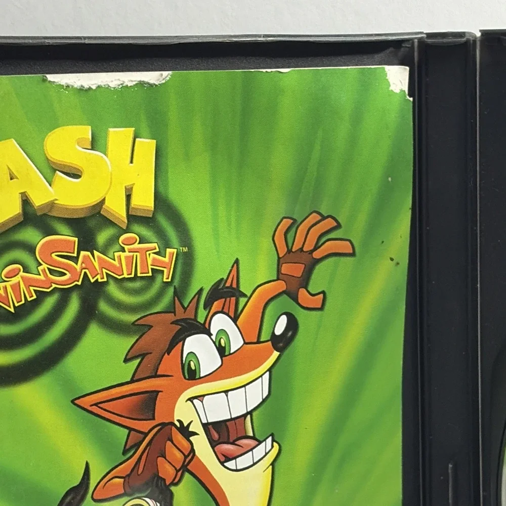 PS2 - Crash Twinsanity Set Case Sony PlayStation 2 W/ Case-  See Description
